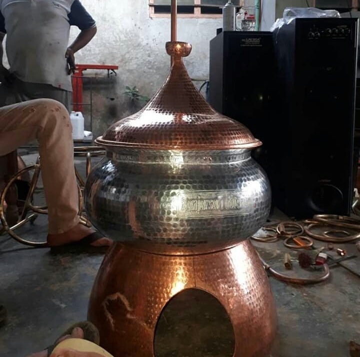 pemanas kuningan