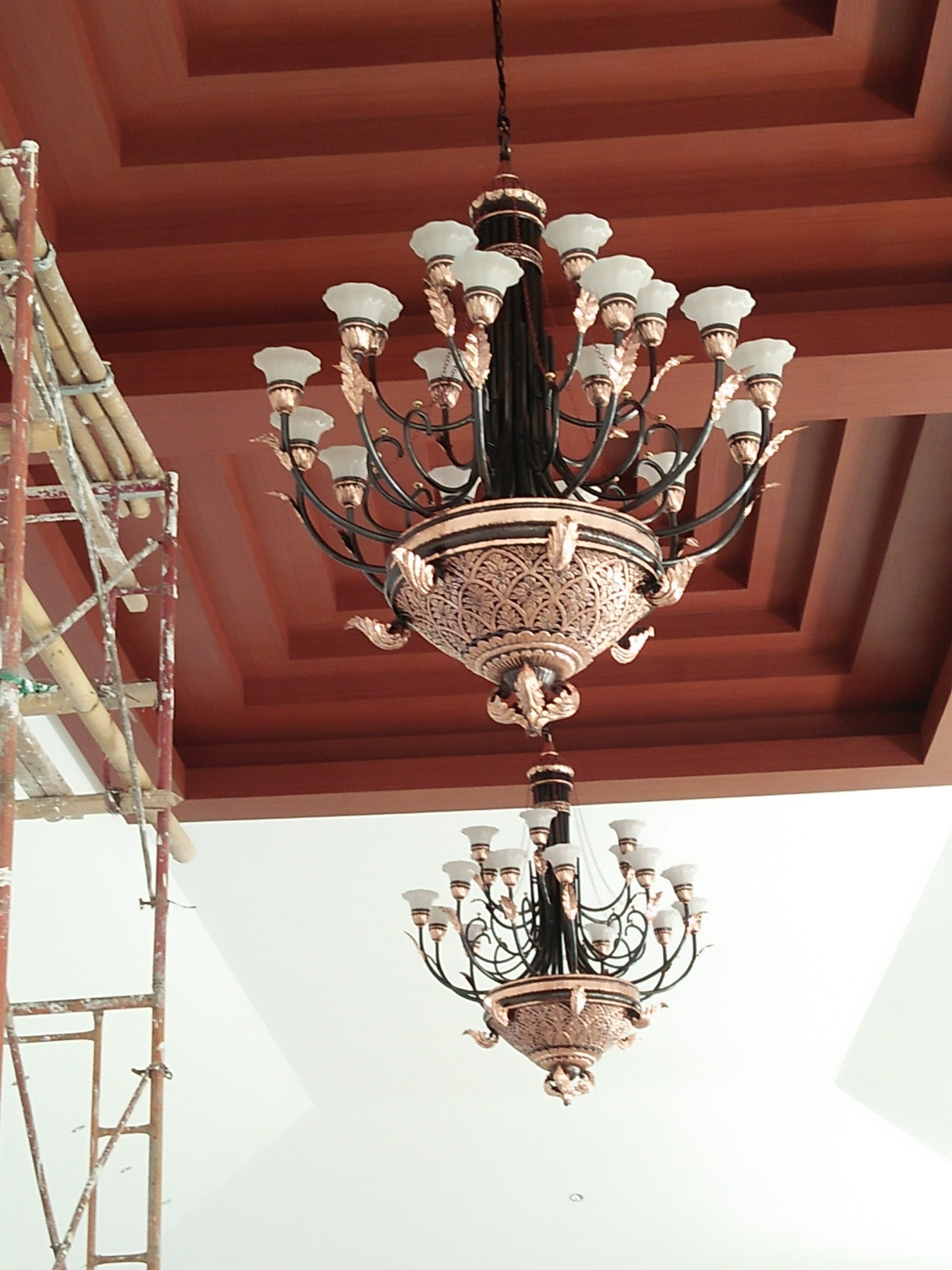 Lampu robyong masjid