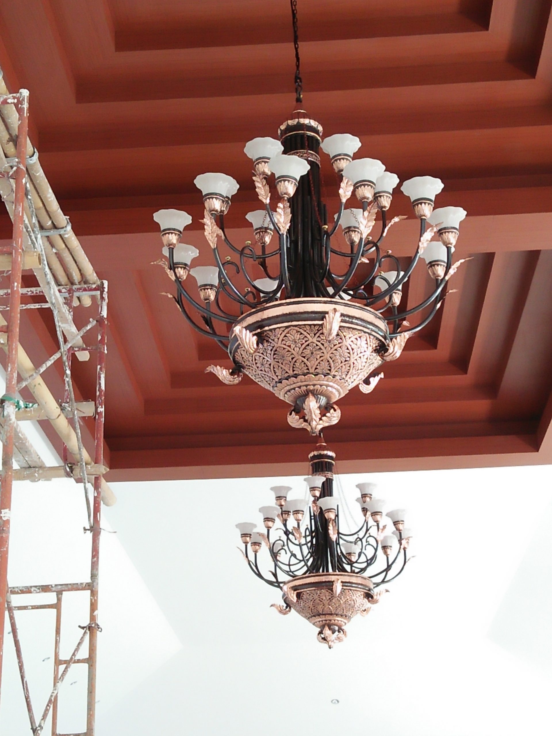 Lampu robyong masjid