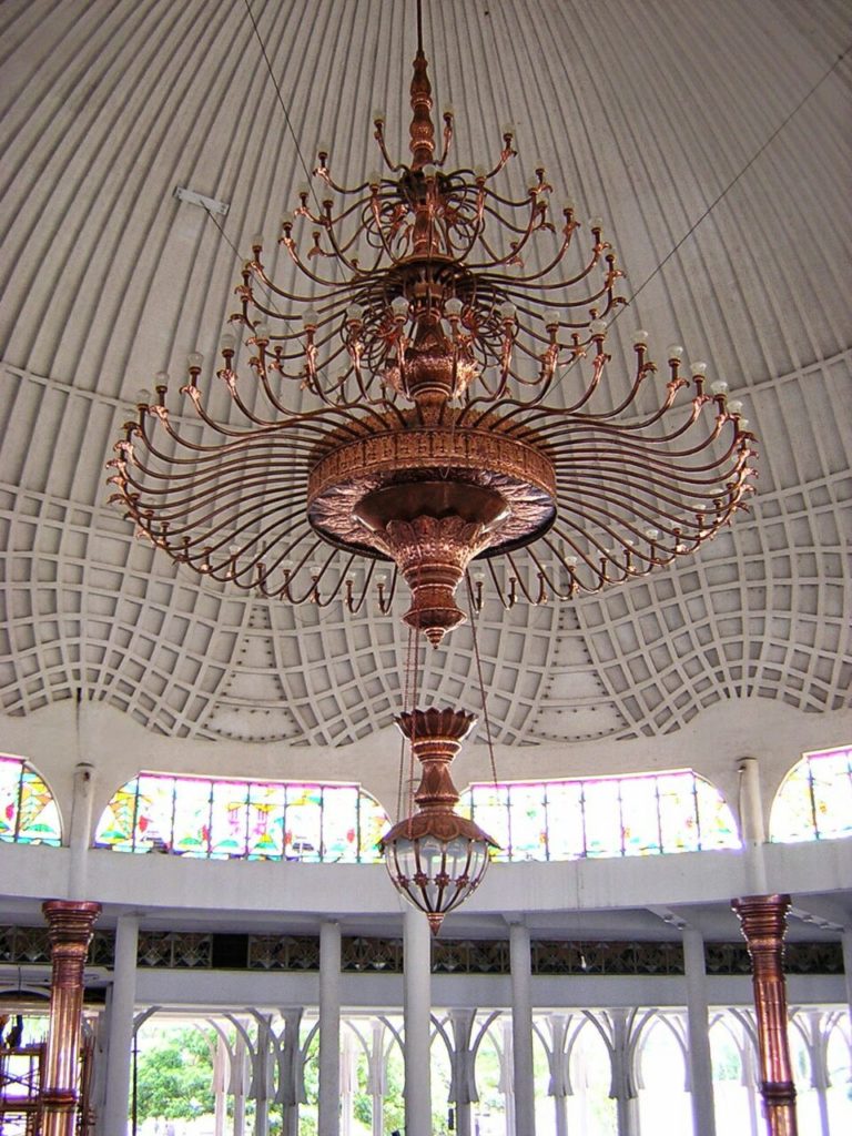 lampu robyong tembaga tangkai 42