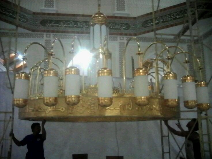lampu hias masjid