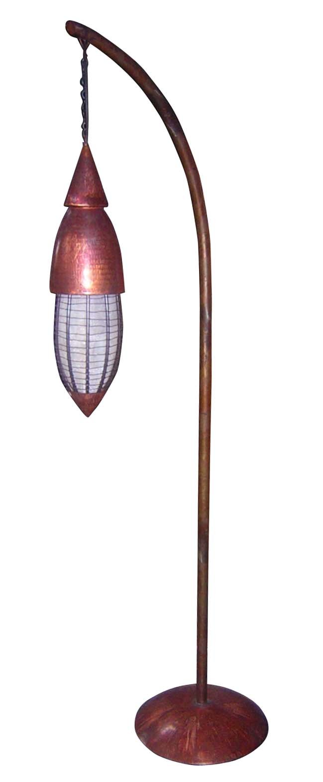 lampu meja tembaga