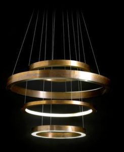 lampu gantung kuningan dan tembaga