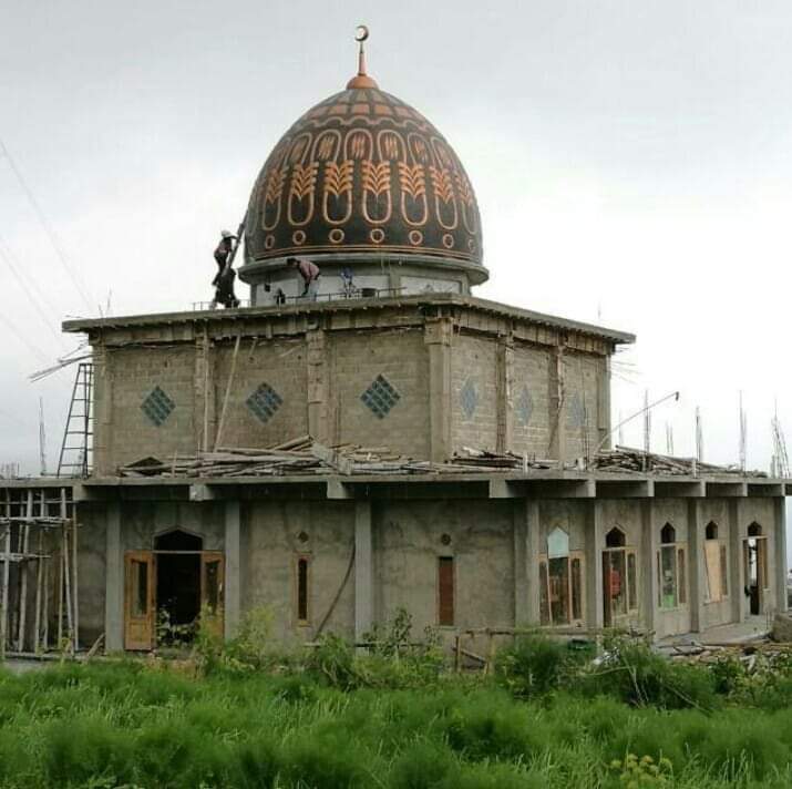 kubah masjid tembaga