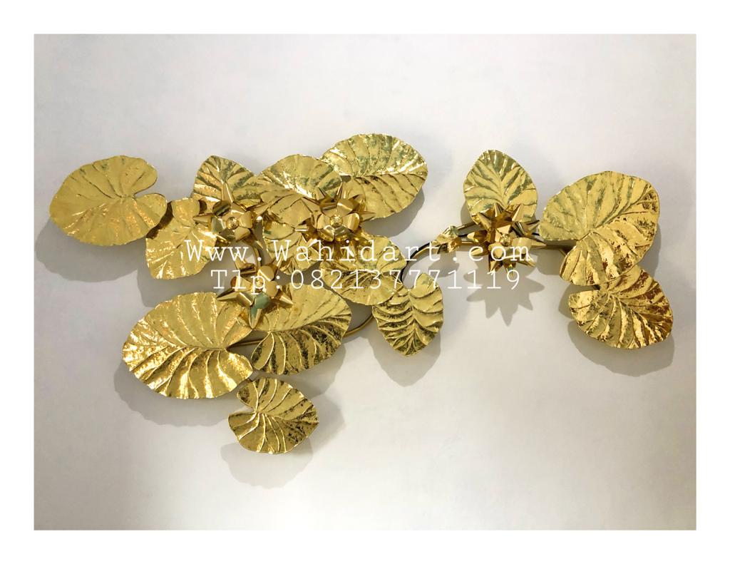 wall decore tembaga dan kuningan
