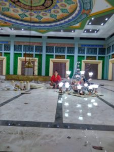 kerajinan lampu robyong