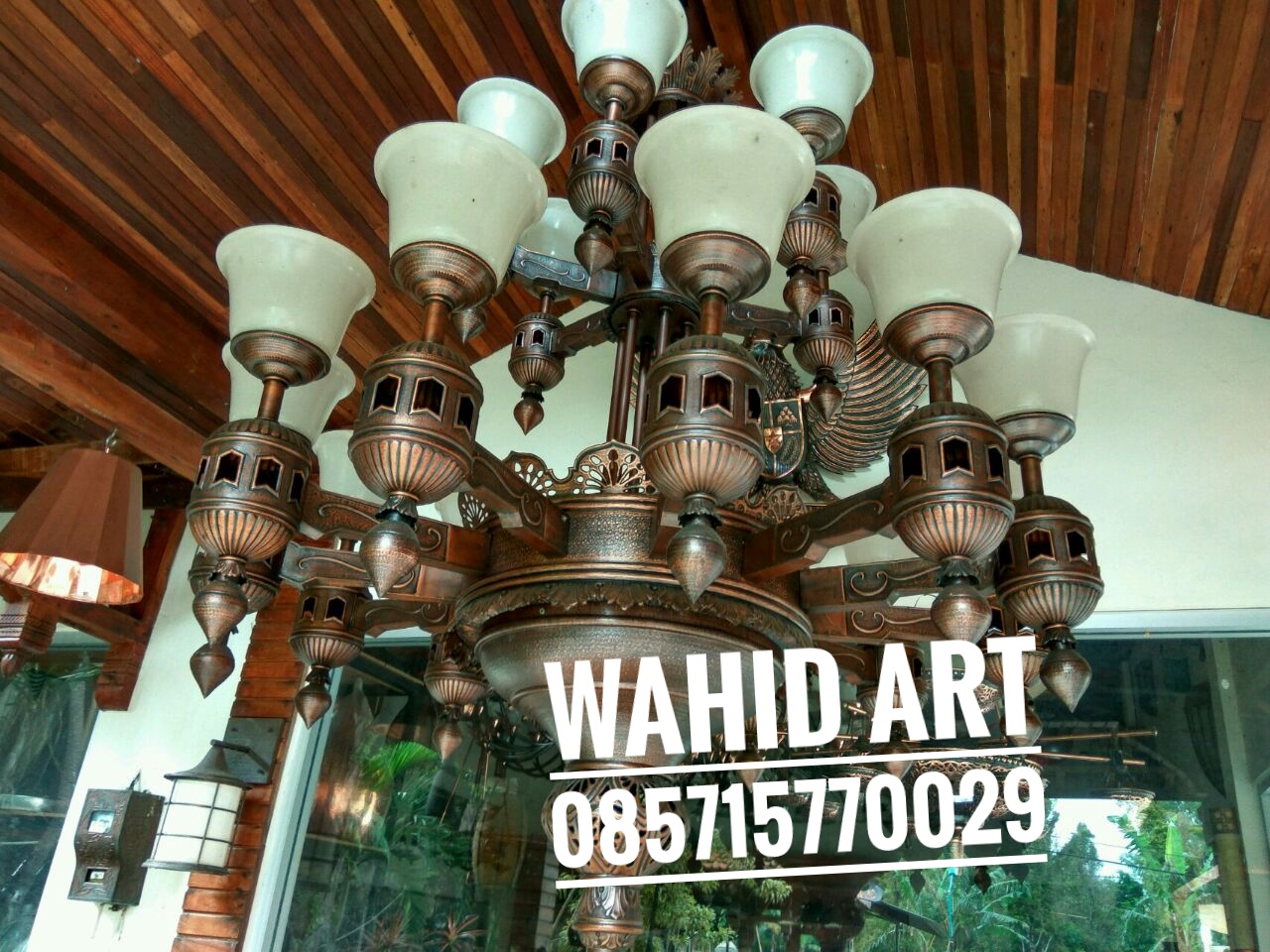 lampu gantung tembaga
