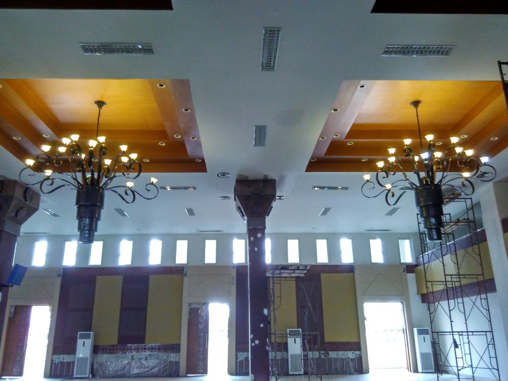 lampu gantung robyong tembaga