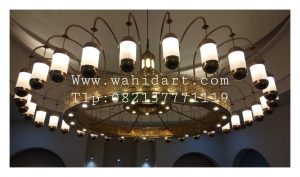 lampu masjid nabawi