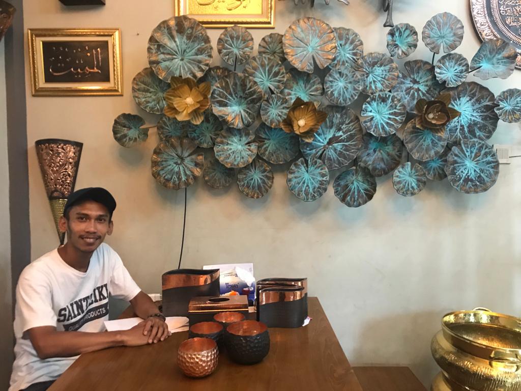 kerajinan tembaga kuningan