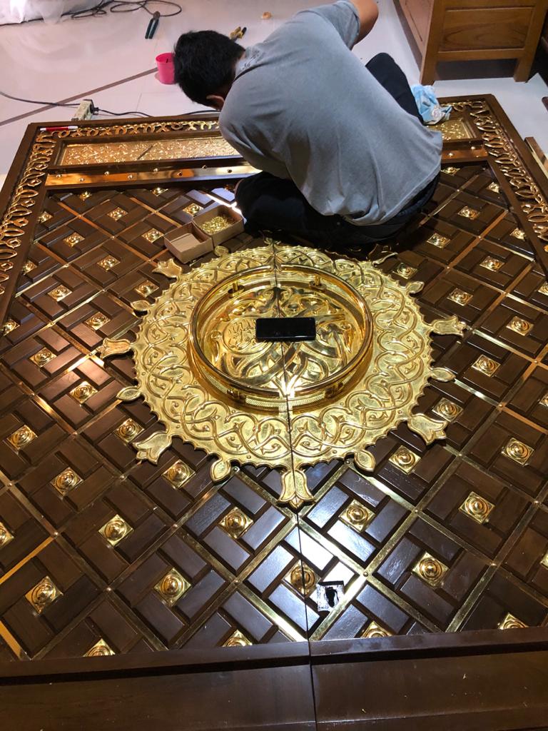 Harga Ornamen Pintu Masjid Nabawi Kuningan
