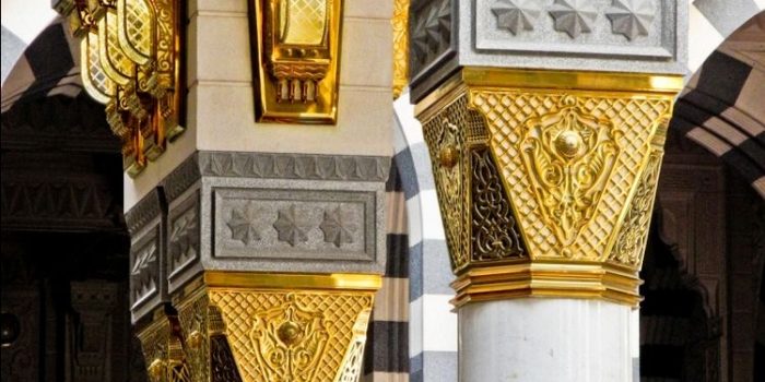 sabuk tiang masjid nabawi