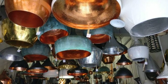 lampu tembaga kuningan