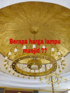 Harga lampu hias masjid