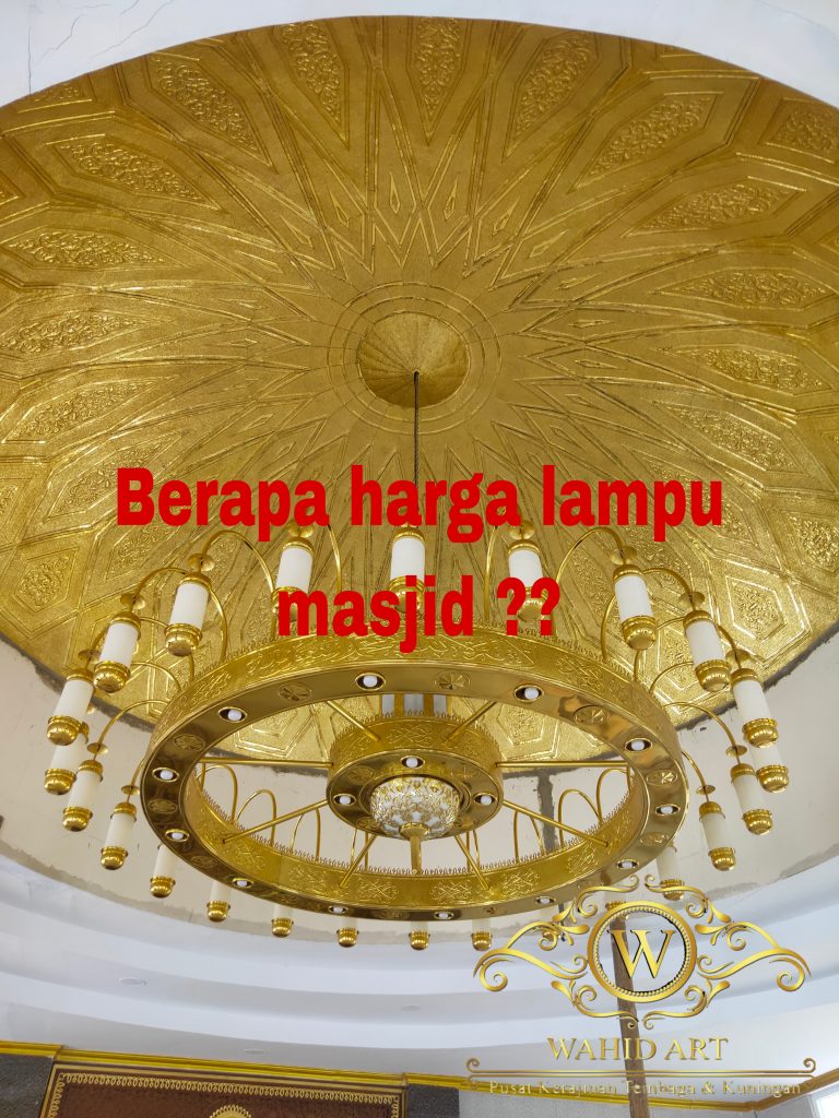 Harga lampu hias masjid 