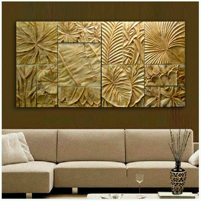 wall decor kuningan