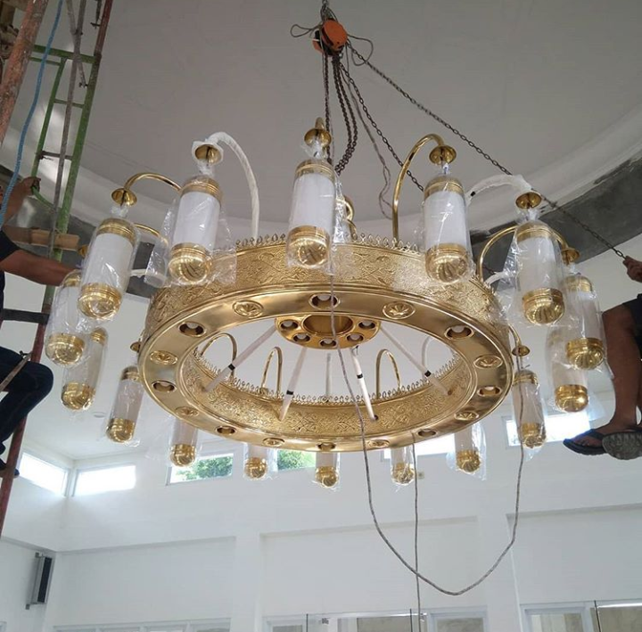 lampu hias masjid