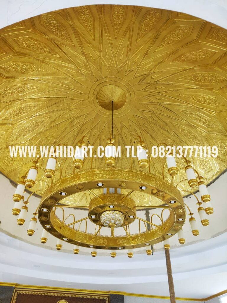 kerajinan lampu hias masjid