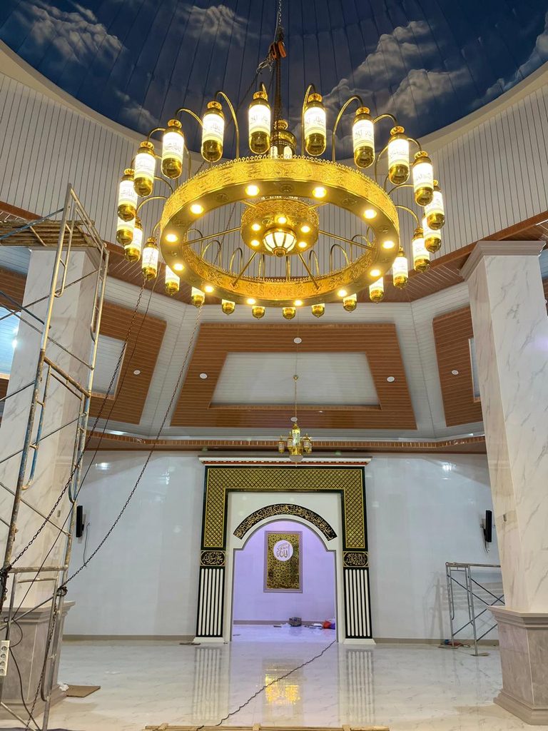 Lampu Gantung Hias Masjid
